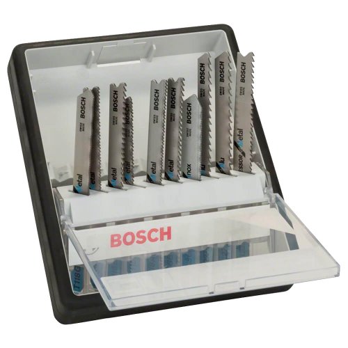 Jogo de Lâminas de Serra Tico Tico Robust Line com 10 peças - Bosch
