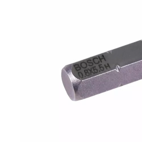 Jogo de Ponta Bits Fenda 25mm 0.8 x 5.5 - 2608521226 - Bosch