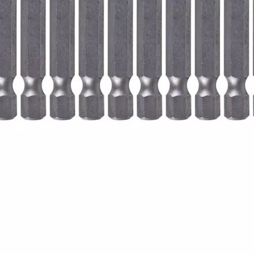 Jogo de Ponta Bits Pozidriv PZ3 x 50mm com 10 peças - 001693-0 - Makita