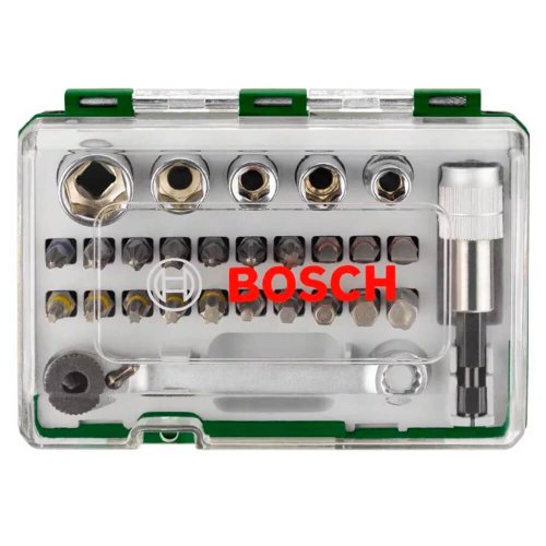 Jogo de Pontas Bits e Soquetes para Parafusar 27 peças - Bosch