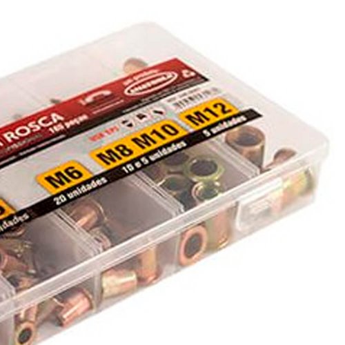 Jogo de Rebite com Rosca M3 a M12 - 246.0047 - Noll