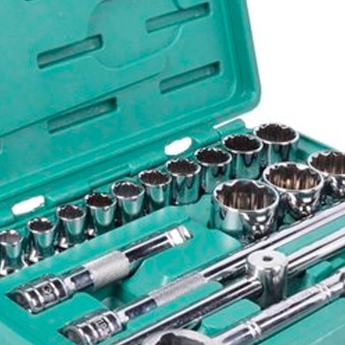 Jogo De Soquete 1/2" Com 8 Peças - Sata