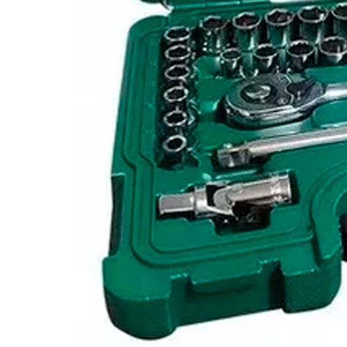 Jogo de Soquete e Chaves 1/2" 33 Peças - ST09099 - Sata