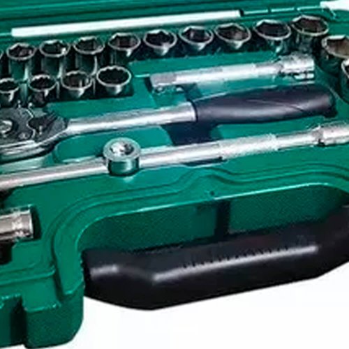 Jogo de Soquete e Chaves 1/2" 33 Peças - ST09099 - Sata