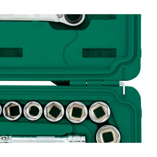 Jogo de Soquete e Chaves 1/2" 33 Peças - ST09099 - Sata