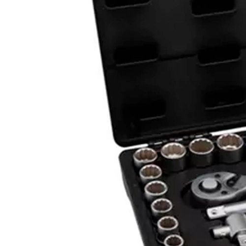 Jogo de Soquete Estirado Encaixe 1/2" 8 a 32mm com 24 peças - Stels
