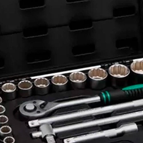Jogo de Soquete Estirado Encaixe 1/2" 8 a 32mm com 24 peças - Stels