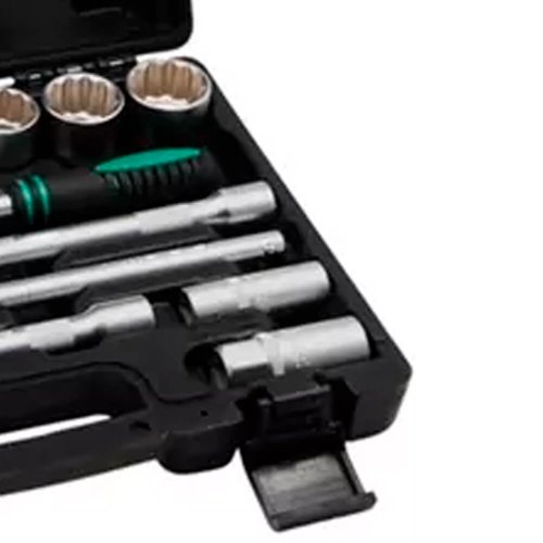 Jogo de Soquete Estirado Encaixe 1/2" 8 a 32mm com 24 peças - Stels