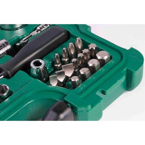 Jogo de Soquete Sextavado 1/4" 1/2" 86 Peças - ST09013SJ - Sata