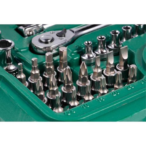 Jogo de Soquete Sextavado 1/4" 1/2" 86 Peças - ST09013SJ - Sata