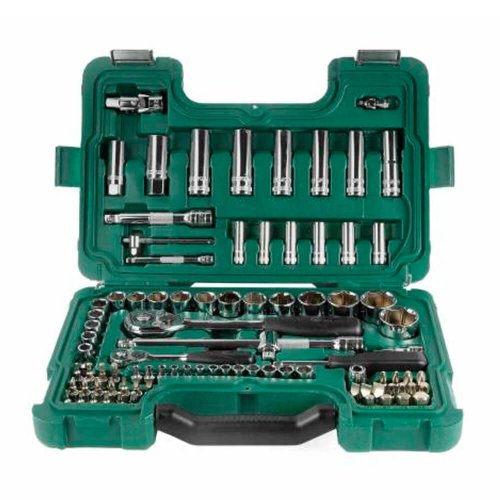 Jogo de Soquete Sextavado 1/4" 1/2" 86 Peças - ST09013SJ - Sata