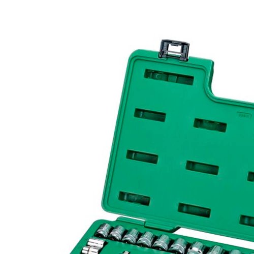 Jogo de Soquete Sextavado 1/4" 3/8" com 65 peças - Sata