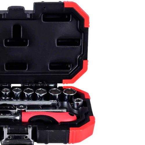 Jogo de Soquete Sextavado 1/4" RED com 16 peças - Gedore