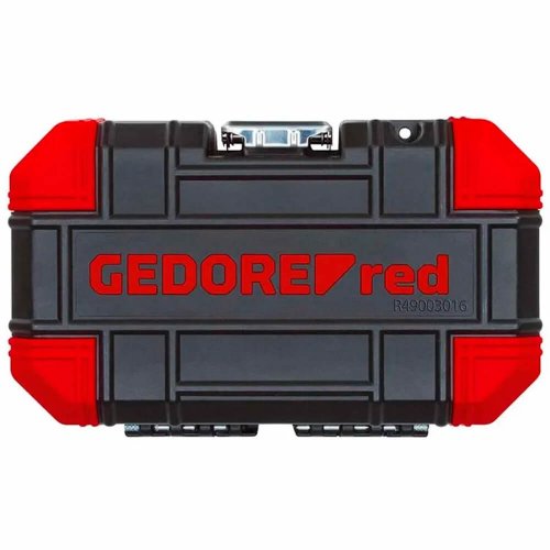 Jogo de Soquete Sextavado 1/4" RED com 16 peças - Gedore
