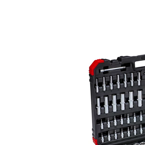 Jogo de Soquete Sextavado com Encaixe 1/4", 3/8" e 1/2" 172 peças - Gedore