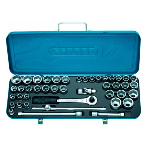Jogo de Soquetes e Acessórios 1/2" REF.: D 19 PMZ - Gedore