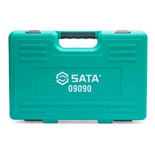 Jogo de Soquetes Estriados 1/2" com 28 peças - Sata