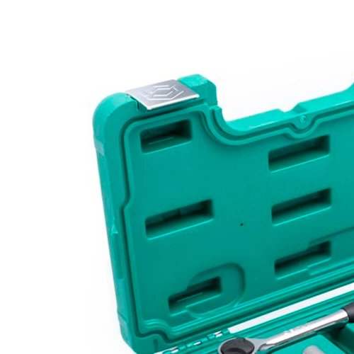 Jogo de Soquetes Sextavados 1/2" com 15 peças - Sata