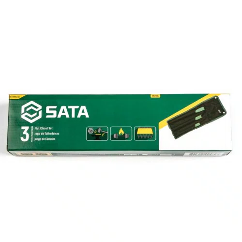 Jogo de Talhadeiras 200 a 300mm com 3 Peças - Sata