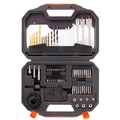 Jogo Furar e Parafusar A7187-XJ - 100 Peças - Black & Decker