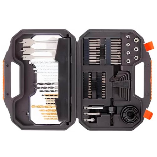 Jogo Furar e Parafusar A7187-XJ - 100 Peças - Black & Decker