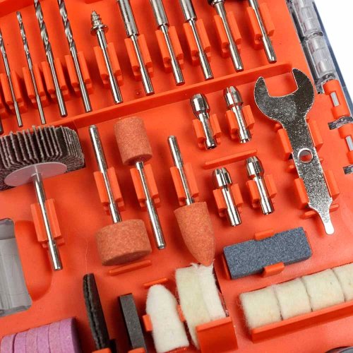 Jogo para Micro Retifica c/ 175 peças - Black & Decker
