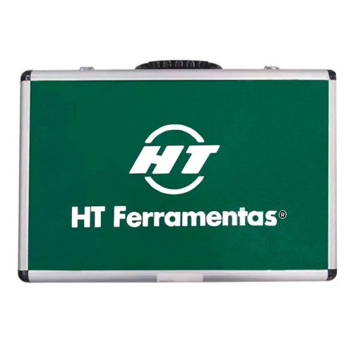 Jogo SDS-Plus de Brocas, Ponteiros e Talhadeiras 18 peças - HT Ferramentas
