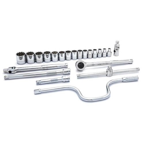 Jogo Soquete Estriados 1/2" com 22 peças - Sata