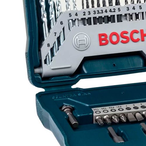 Jogo X-Line para Furar e Parafusar 33 peças e Maleta - Bosch