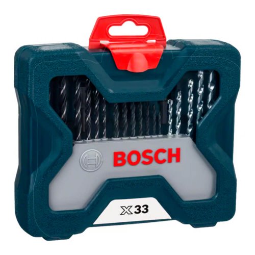 Jogo X-Line para Furar e Parafusar 33 peças e Maleta - Bosch