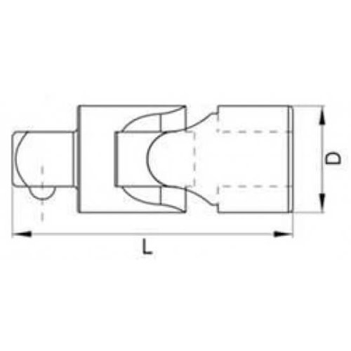 Junta Universal 3/8" - Belzer