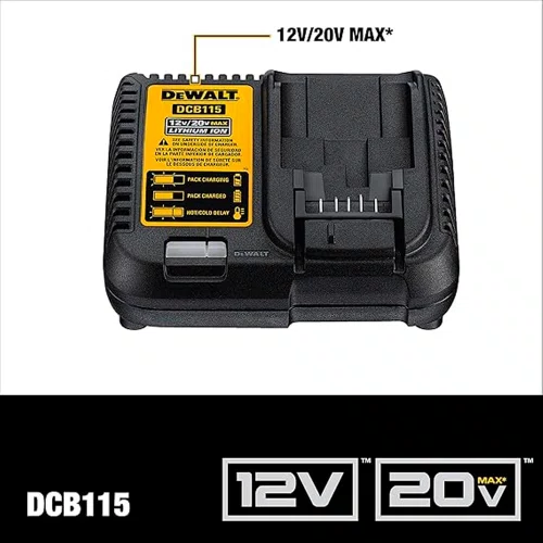 Kit 2 Baterias 2.0Ah 20V MAX com Carregador - Dewalt