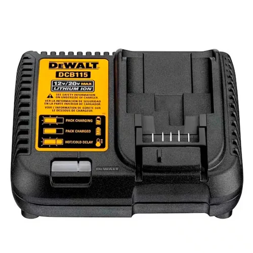 Kit 2 Baterias 5Ah 20V MAX com Carregador + Bolsa - Dewalt