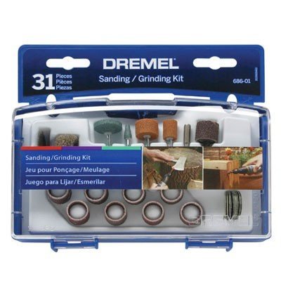 Kit 31 Peças para Lixar e Esmerilhar Ref.: 686-01 - Dremel