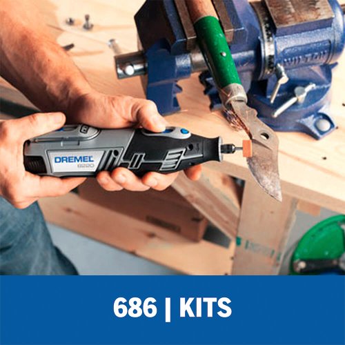 Kit 31 Peças para Lixar e Esmerilhar Ref.: 686-01 - Dremel