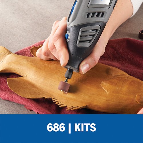 Kit 31 Peças para Lixar e Esmerilhar Ref.: 686-01 - Dremel