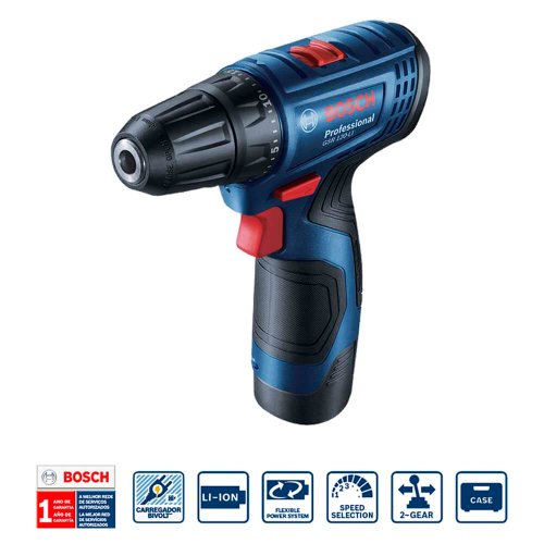 Kit Bosch Parafusadeira GSR 120-LI e Chave de Impacto GDR 120-LI, 12V - Bosch