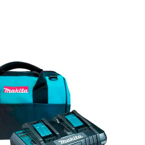 Kit Carregador DC18RD-127V com 2 Baterias BL1830B e Bolsa - Makita
