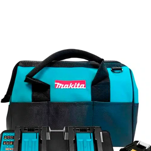 Kit Carregador DC18RD-220V com 2 Baterias BL1830B + Bolsa - Makita