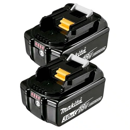 Kit Carregador DC18RD-220V com 2 Baterias BL1830B + Bolsa - Makita