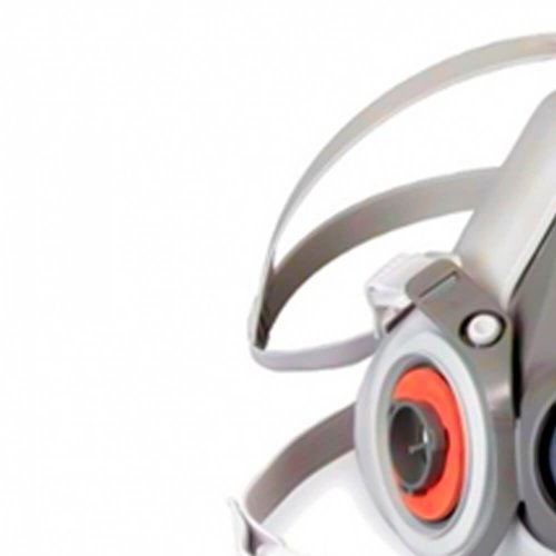Kit Completo Respirador 6200 com Cartucho e Filtro para Serviços - 3M