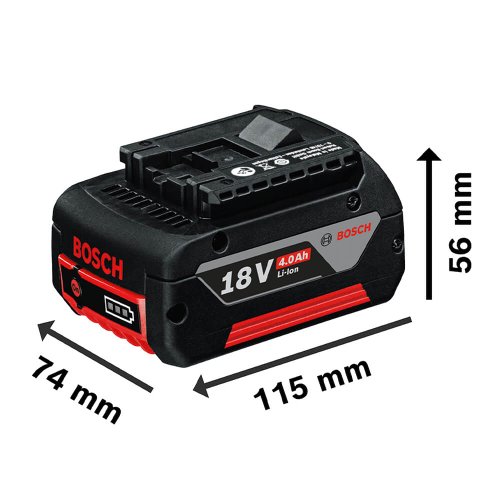 Kit de 2 Baterias GBA 18V 4Ah + Carregador de Baterias GAL 18V-40 Bivolt - Bosch