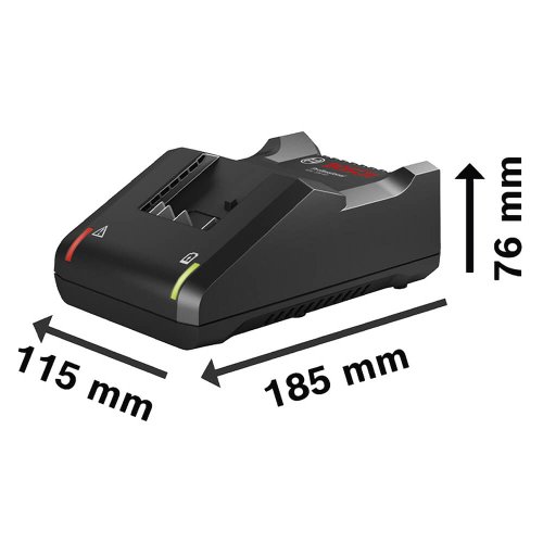 Kit de 2 Baterias GBA 18V 4Ah + Carregador de Baterias GAL 18V-40 Bivolt - Bosch