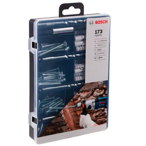 Kit de Fixação com 173 peças - Bosch