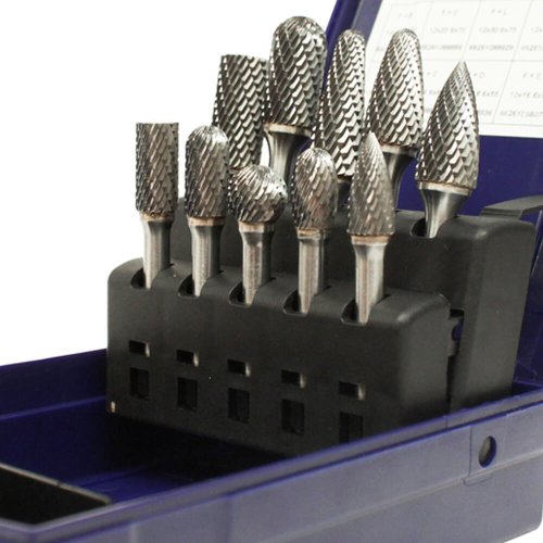 Kit de Limas Rotativa De Metal Duro Dentado - Norton