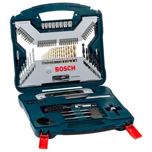 Kit de Pontas e Brocas em Titânio X-LINE - Bosch