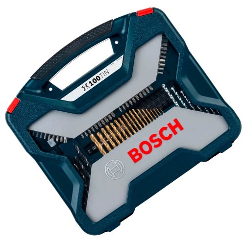 Kit de Pontas e Brocas em Titânio X-LINE - Bosch