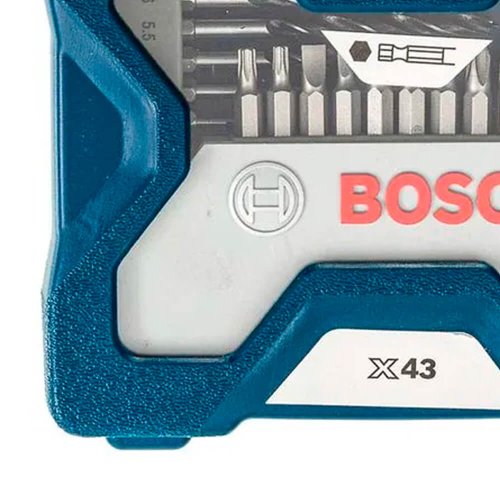 Kit de Pontas e Brocas para Perfurar X-LINE com 43 peças - Bosch