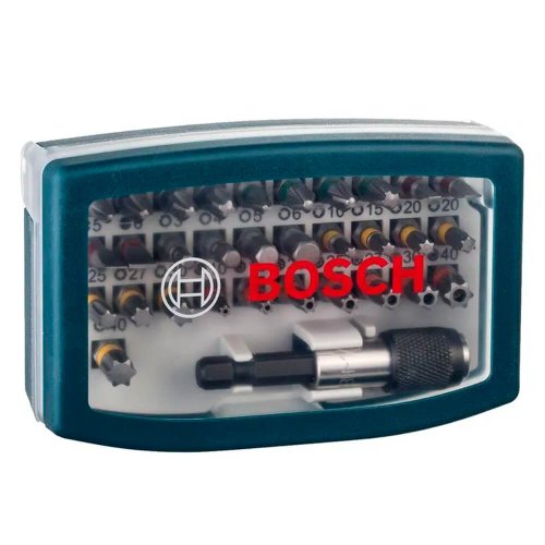 Kit de Pontas para Parafusar com 32 peças - Bosch