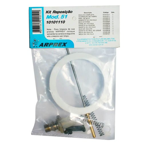 Kit de Reposição MOD. 51AI - Arprex